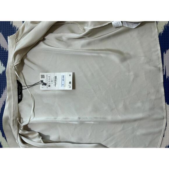 New! Zara |  Wrap Blouse | NEW! - Picture 7 of 11